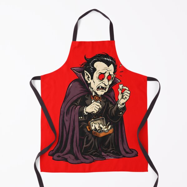 Item preview, Startled Vampire Afraid of Garlic designed and sold by PreeCha Art & Co..