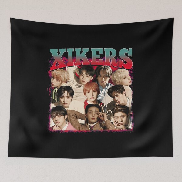 Item preview, XIKERS Retro K-pop Group Collage  designed and sold by Christop885863.