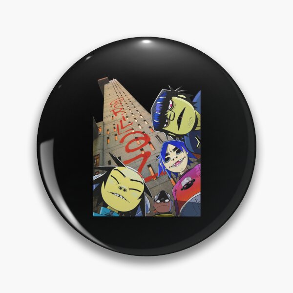 Aperçu de l'œuvre Art graffiti urbain du groupe Gorillaz créée et vendue par RaleigGerhold.