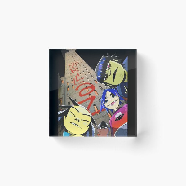 Item preview, Gorillaz Group City Graffiti Art designed and sold by RaleigGerhold.