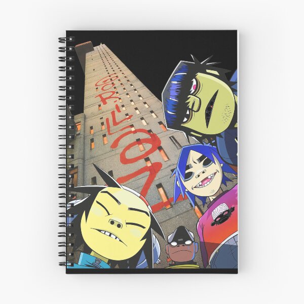 Item preview, Gorillaz Group City Graffiti Art designed and sold by RaleigGerhold.