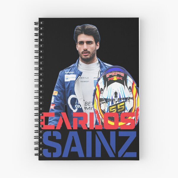Item preview, Carlos Sainz Jr. Racing Helmet Driver Portrait designed and sold by RaleigGerhold.