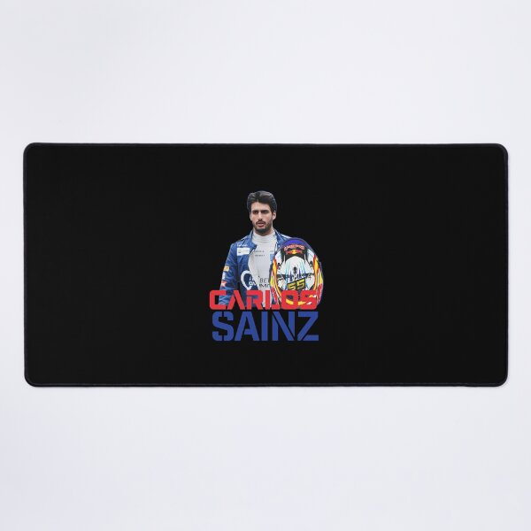 Item preview, Carlos Sainz Jr. Racing Helmet Driver Portrait designed and sold by RaleigGerhold.