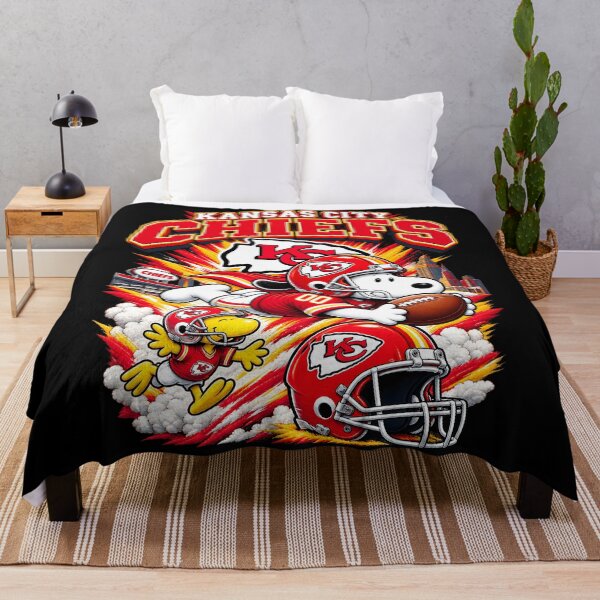 Item preview, Snoopy  Kansas City Dynamic Diving Catch Football Fan designed and sold by CaneufeyCip.
