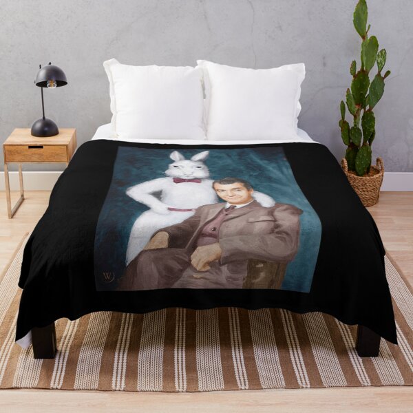 Item preview, James Stewart & Harvey The White Rabbit Portrait designed and sold by RaleigGerhold.