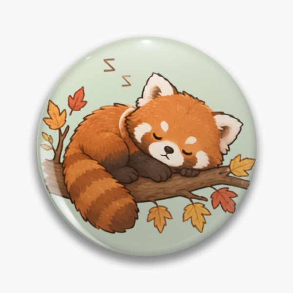 Item preview, Sleepy Time Red Panda designed and sold by MellowMunchkins.