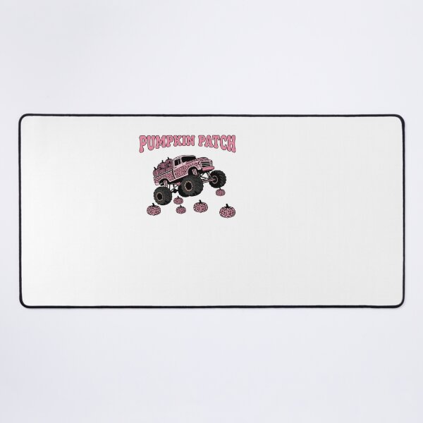 Item preview, Pink Leopard Pumpkin Patch Monster Truck Girls designed and sold by KroghDs.