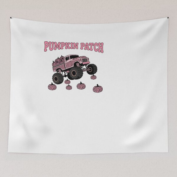 Item preview, Pink Leopard Pumpkin Patch Monster Truck Girls designed and sold by KroghDs.