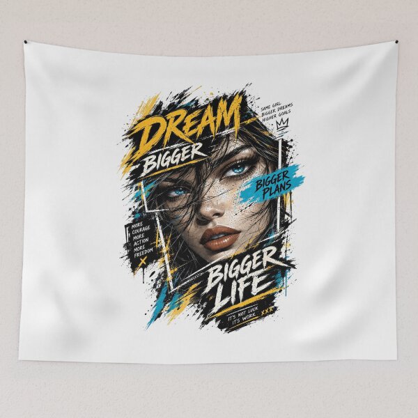 Item preview, Dream Bigger Live Bolder designed and sold by KLERIKSTORE.