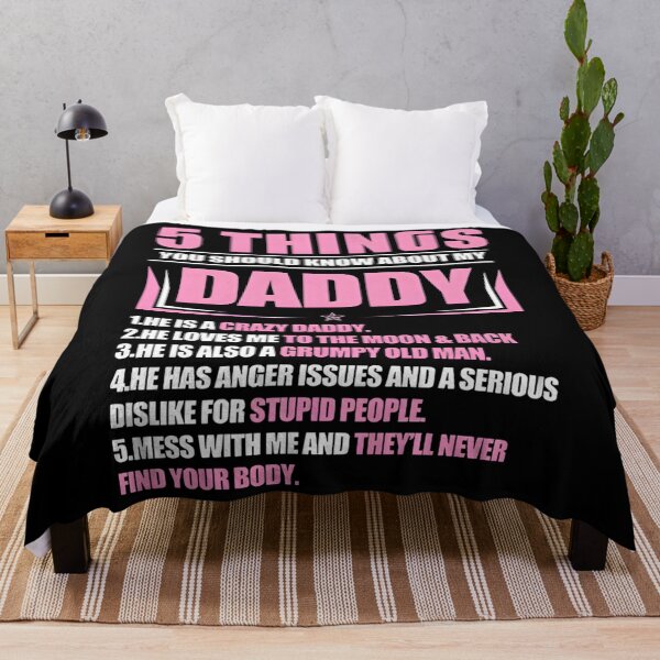 Item preview, 5 Things You Should Know About My Daddy Funny Son Daughter designed and sold by ALICIAxGONZALEZ.