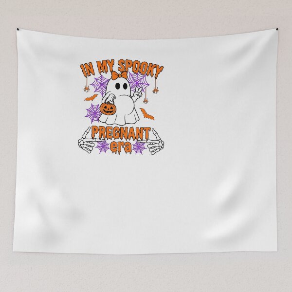 Item preview, In My Spooky Pregnant Era Halloween Ghost designed and sold by KroghDs.