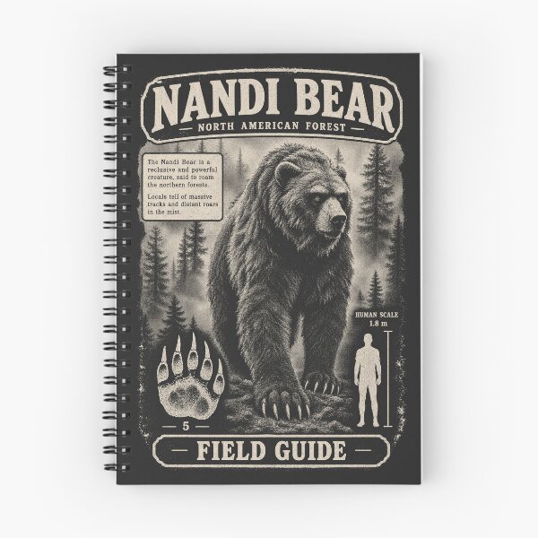 Item preview, The Nandi Bear, East Africa [Vintage Field-Guide Illustration] designed and sold by elektronen.