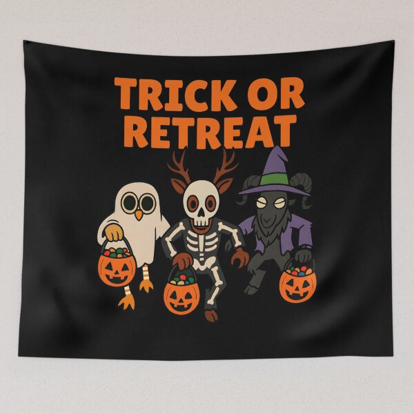 Item preview, 99 Nights Halloween in The Forest Trio – Owl, Deer, Ram Performance designed and sold by ALICIAxGONZALEZ.