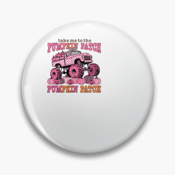 Item preview, Pink Pumpkin Patch Monster Truck Girls Fall designed and sold by KroghDs.