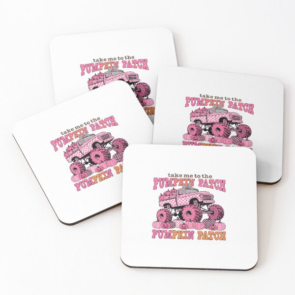 Item preview, Pink Pumpkin Patch Monster Truck Girls Fall designed and sold by KroghDs.