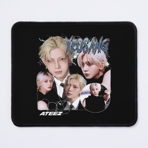 Item preview, Yeosang ATEEZ Vintage K-Pop Idol Retro  designed and sold by MadisonL396064.