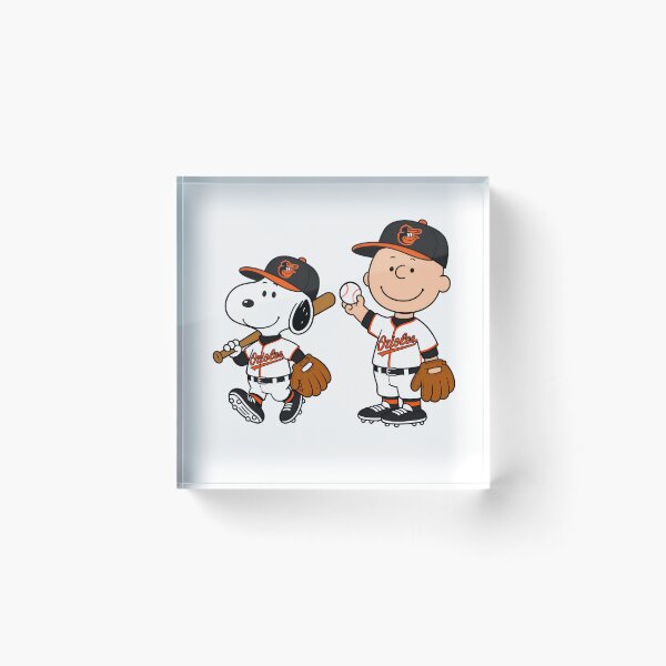 Artikelvorschau, Snoopy, Charlie Brown, Orioles, Baseball entworfen und verkauft von OniWav.