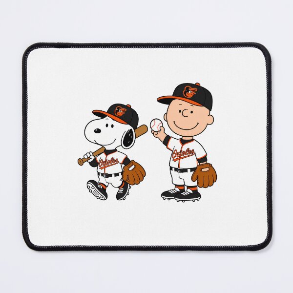Item preview, Snoopy Charlie Brown Orioles Baseball designed and sold by OniWav.