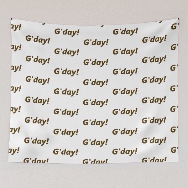 Item preview, G'Day! - Australian Greeting designed and sold by Wyverntales.