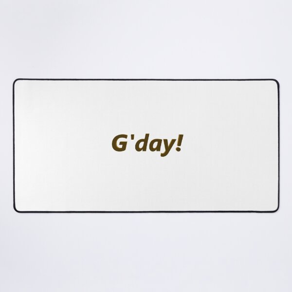 Item preview, G'Day! - Australian Greeting designed and sold by Wyverntales.