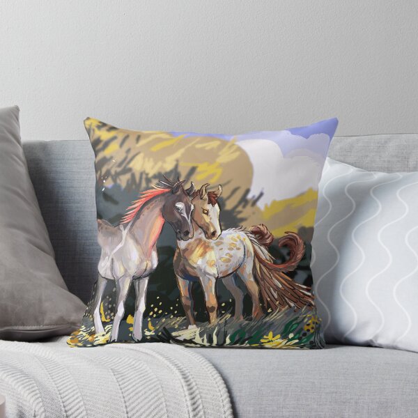 Item preview, Two Horses Sharing a Gentle Moment designed and sold by BaranSancakTS.
