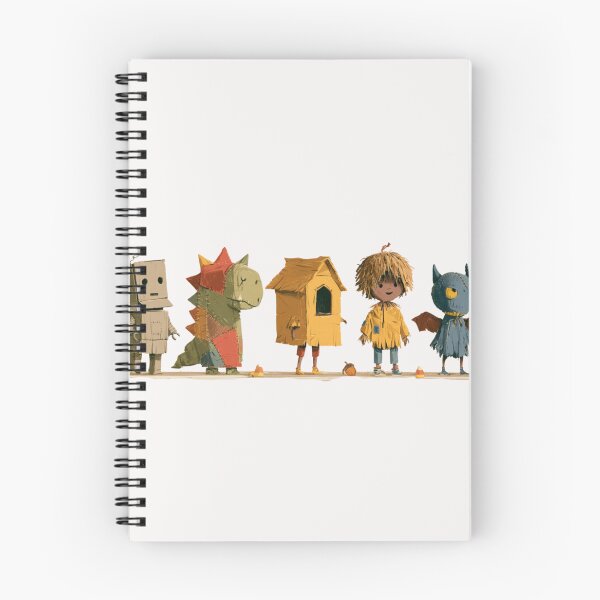 Item preview, Whimsical Halloween Costumes Cardboard Robot Dino designed and sold by NicolasGlowArt.
