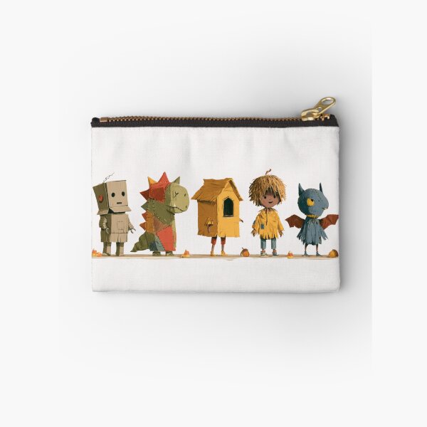 Item preview, Whimsical Halloween Costumes Cardboard Robot Dino designed and sold by NicolasGlowArt.