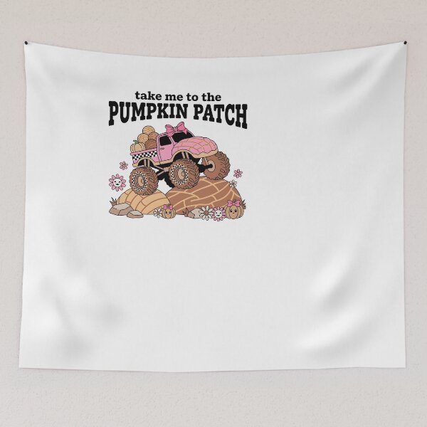 Item preview, Pink Pumpkin Patch Monster Truck Girls Fall designed and sold by KroghDs.