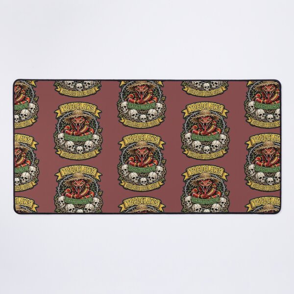 Item preview, Snake Bouncer Coral Snake | Surprise Biker Club Patch Graphic designed and sold by TOCOCLAWS.