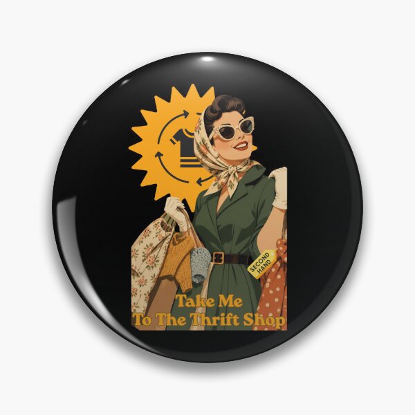 Item preview, Take Me to The Thrift Shop Vintage designed and sold by tellia-kallisto.