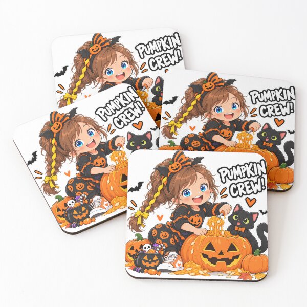 Item preview, Kenzie Pumpkin Crew Halloween Design designed and sold by Kenzie & Co.