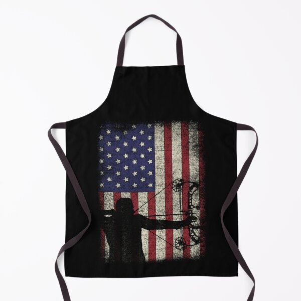 Item preview, Archery American Flag Vintage Men Archer Bowhunting Hunter designed and sold by ALICIAxGONZALEZ.