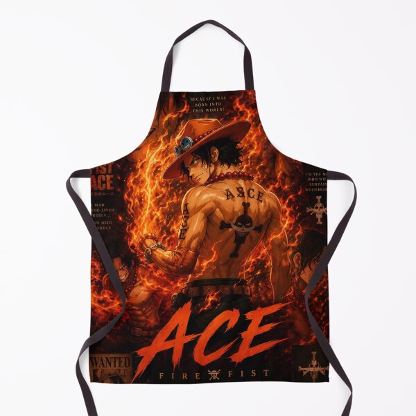 Item preview, Portgas D. Ace One Piece Fire Fist Pirate Poster Aesthetic Anime Digital Artwork designed and sold by Matt_Smith.