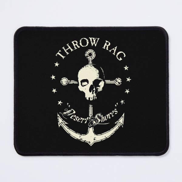 Item preview, THROW RAG Desert Shores Skulls Anchor designed and sold by REETALOX.