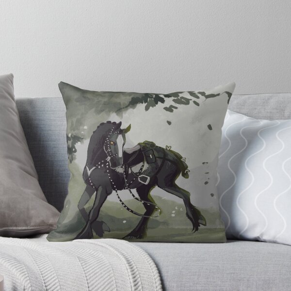 Item preview, Dark Pack Horse in Misty Forest designed and sold by BaranSancakTS.