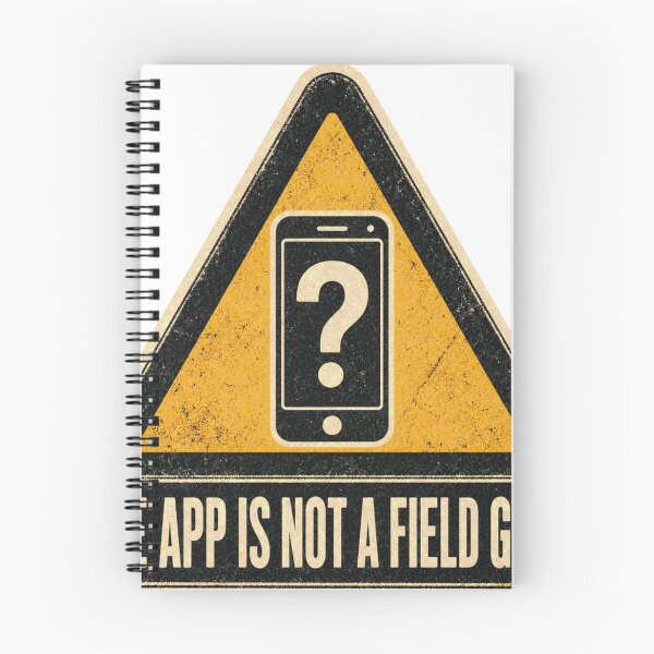 Item preview, The App Is Not A Field Guide Mushroom Foraging designed and sold by BoosterShop.