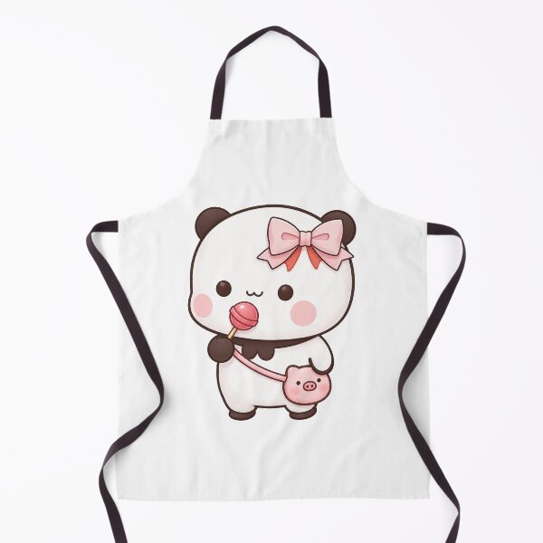 Item preview, Bubu Panda Eating Pink Lollipop designed and sold by Tom-Riley.