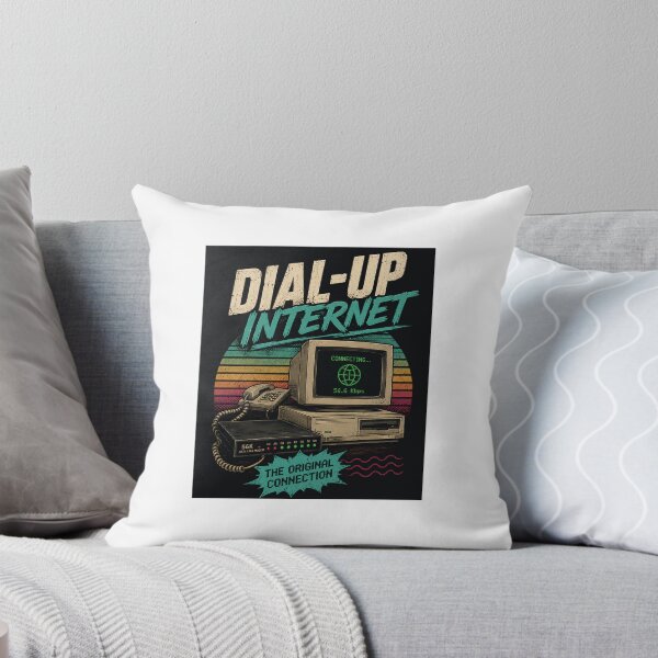 Item preview, Dial Up Internet Retro 90s Vintage Computer Nostalgia designed and sold by MalickaArt.