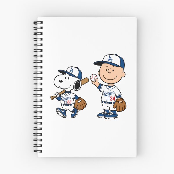 Item preview, Snoopy Charlie Brown Dodgers Baseball  designed and sold by OniWav.