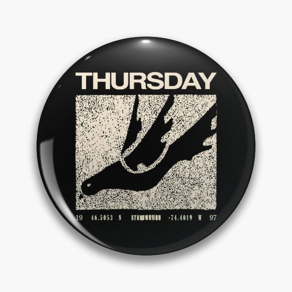 Artikelvorschau, THURSDAYs abgenutztes Bandlogo entworfen und verkauft von REETALOX.