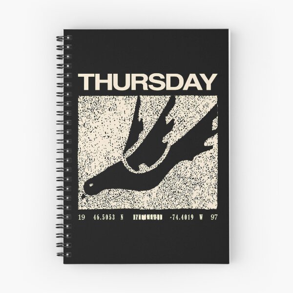 Item preview, THURSDAYs distressed band logo designed and sold by REETALOX.