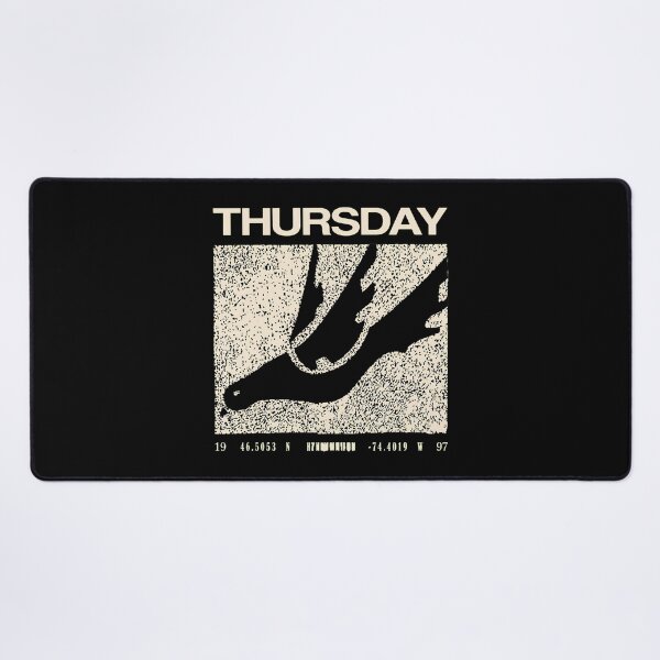 Item preview, THURSDAYs distressed band logo designed and sold by REETALOX.