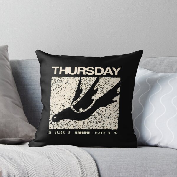 Item preview, THURSDAYs distressed band logo designed and sold by REETALOX.