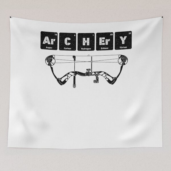 Item preview, Archery Chemistry Periodic Table Of Elements Men Archer Bow designed and sold by ALICIAxGONZALEZ.