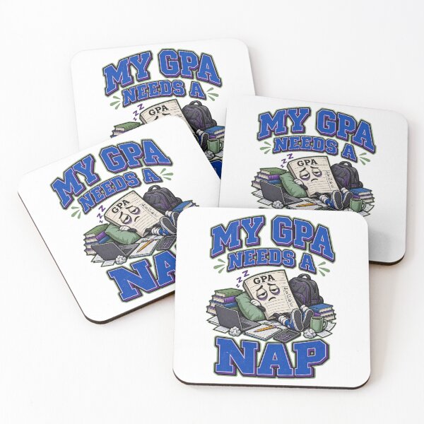 Item preview, My GPA Needs a Nap – Funny College Student Study Humor T-Shirt designed and sold by Print-Mingle01.