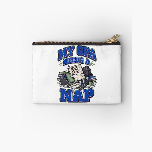 Item preview, My GPA Needs a Nap – Funny College Student Study Humor T-Shirt designed and sold by Print-Mingle01.