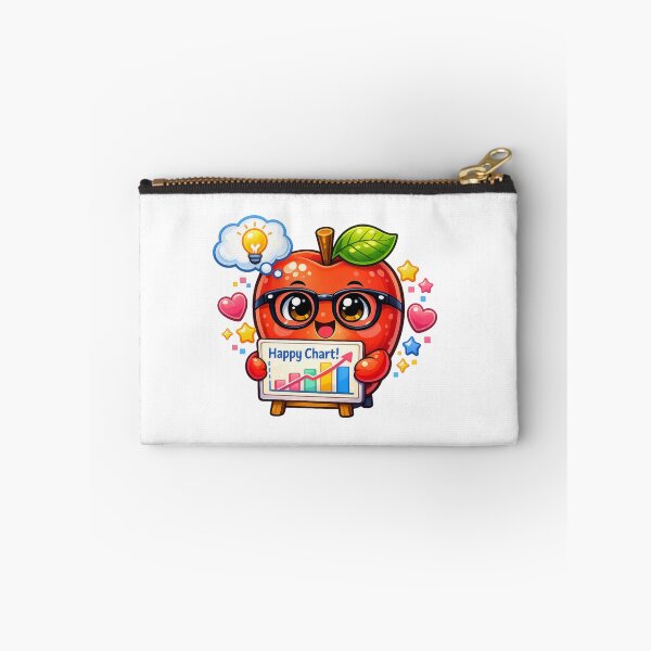 Item preview, Happy Chart – Pastel Kawaii Apple Motivation  designed and sold by Sommium .