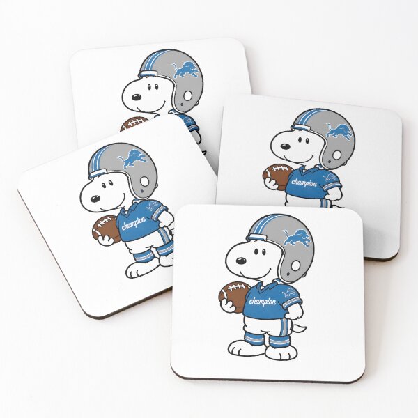 Item preview, Snoopy Champion Football Lions  designed and sold by OniWav.
