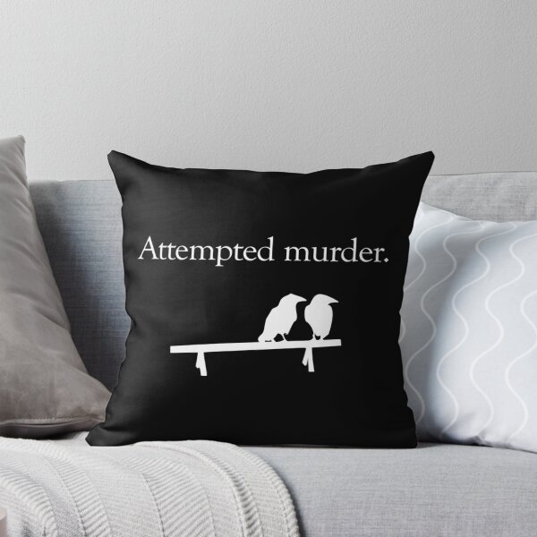 Item preview, Attempted Murder (White Design) designed and sold by navidiganzhiy.