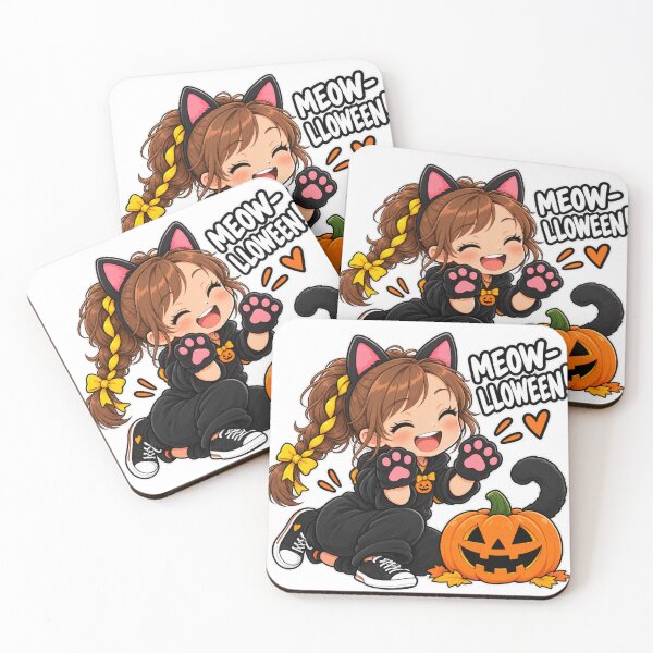 Item preview, Kenzie Black Cat Costume Halloween Design designed and sold by Kenzie & Co.